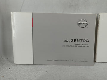 2020 Nissan Sentra Owners Manual Book Guide OEM Used Auto Parts