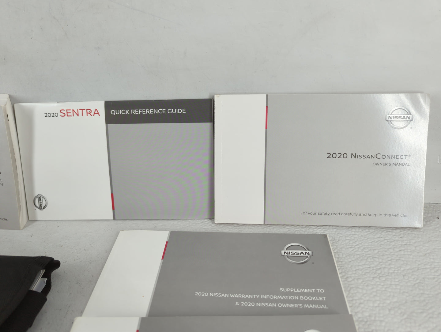 2020 Nissan Sentra Owners Manual Book Guide OEM Used Auto Parts - Oemusedautoparts1.com