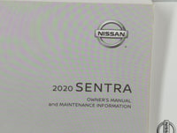 2020 Nissan Sentra Owners Manual Book Guide OEM Used Auto Parts - Oemusedautoparts1.com