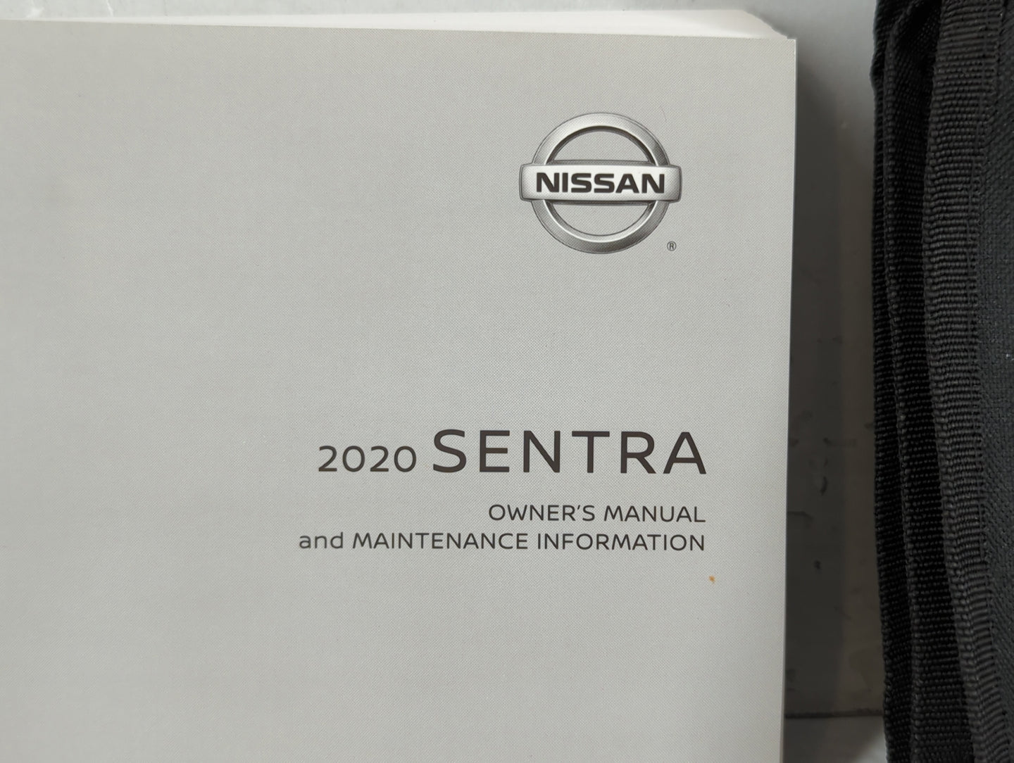 2020 Nissan Sentra Owners Manual Book Guide OEM Used Auto Parts - Oemusedautoparts1.com