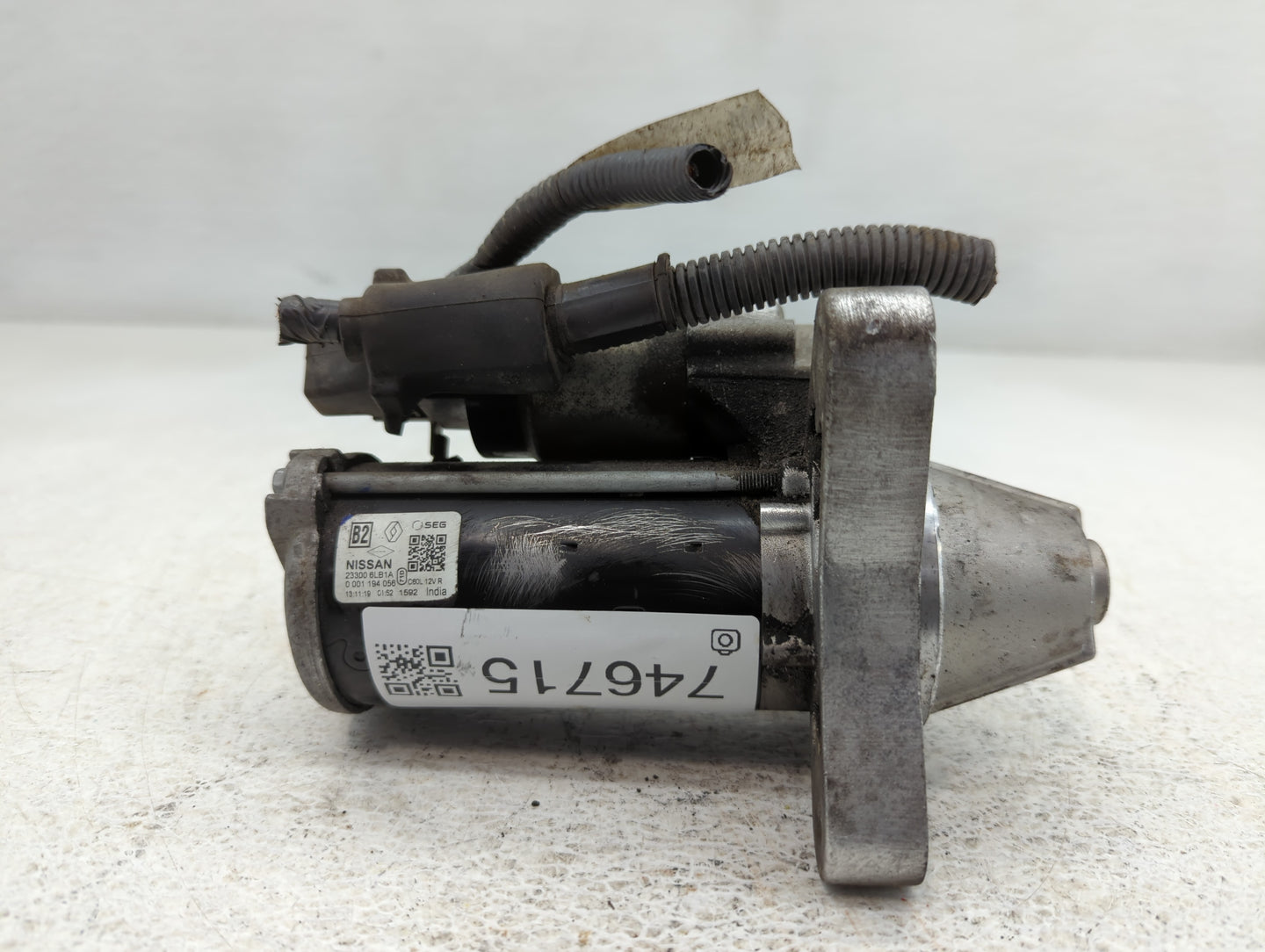 2020-2022 Nissan Sentra Car Starter Motor Solenoid OEM P/N:23300 6LB1A Fits Fits 2020 2021 2022 OEM Used Auto Parts - Oemuse