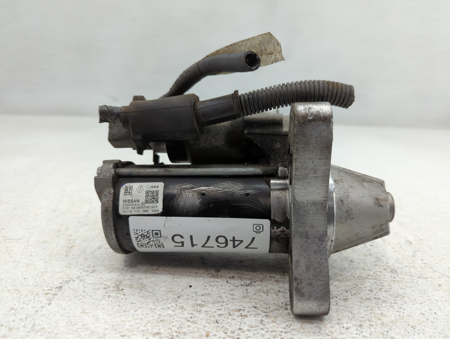 2020-2022 Nissan Sentra Car Starter Motor Solenoid OEM P/N:23300 6LB1A Fits Fits 2020 2021 2022 OEM Used Auto Parts - Oemuse