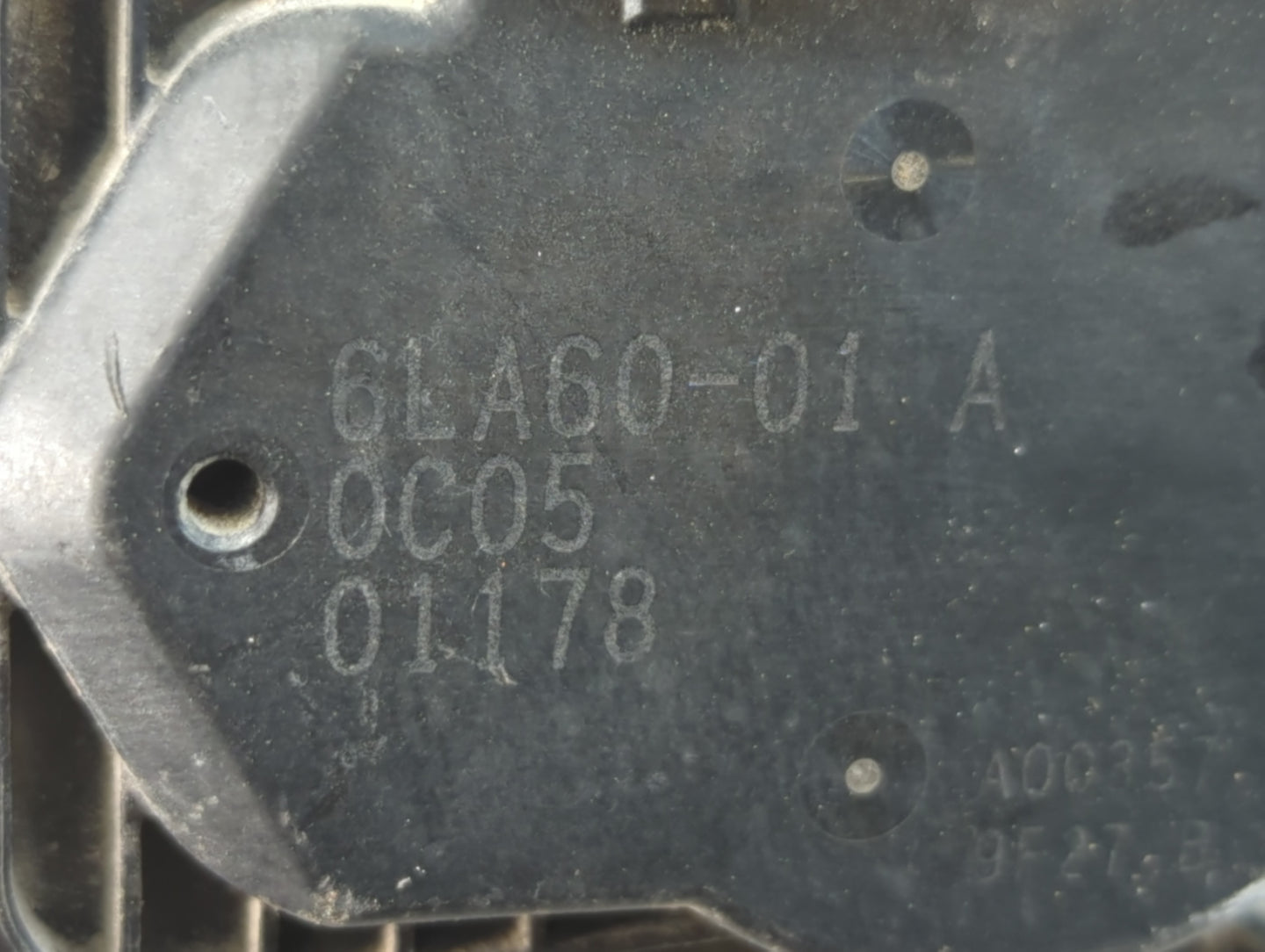 2020-2022 Nissan Sentra Throttle Body P/N:6LA60-01 A Fits Fits 2020 2021 2022 OEM Used Auto Parts - Oemusedautoparts1.com