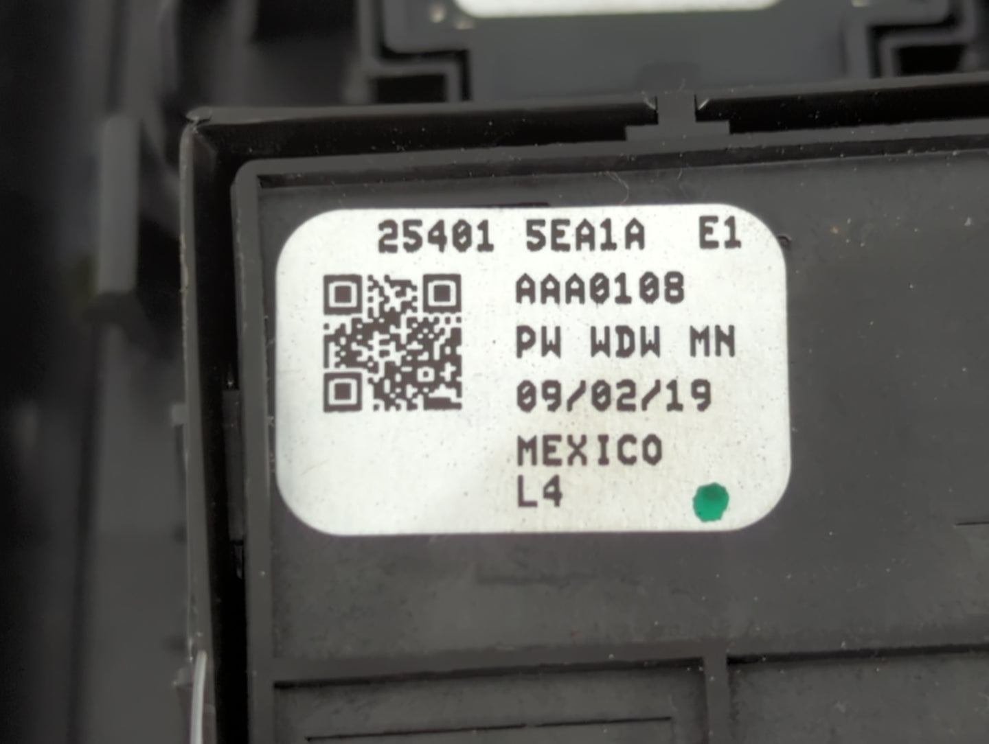 2020-2022 Nissan Versa Master Power Window Switch Replacement Driver Side Left P/N:25401 5EA1A Fits Fits 2020 2021 2022 OEM 