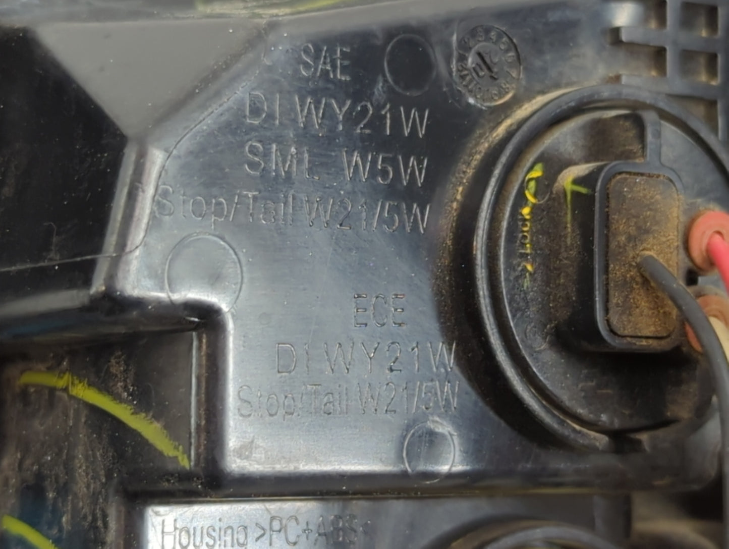 2020-2022 Nissan Versa Tail Light Assembly Driver Left OEM Fits Fits 2020 2021 2022 OEM Used Auto Parts - Oemusedautoparts1.