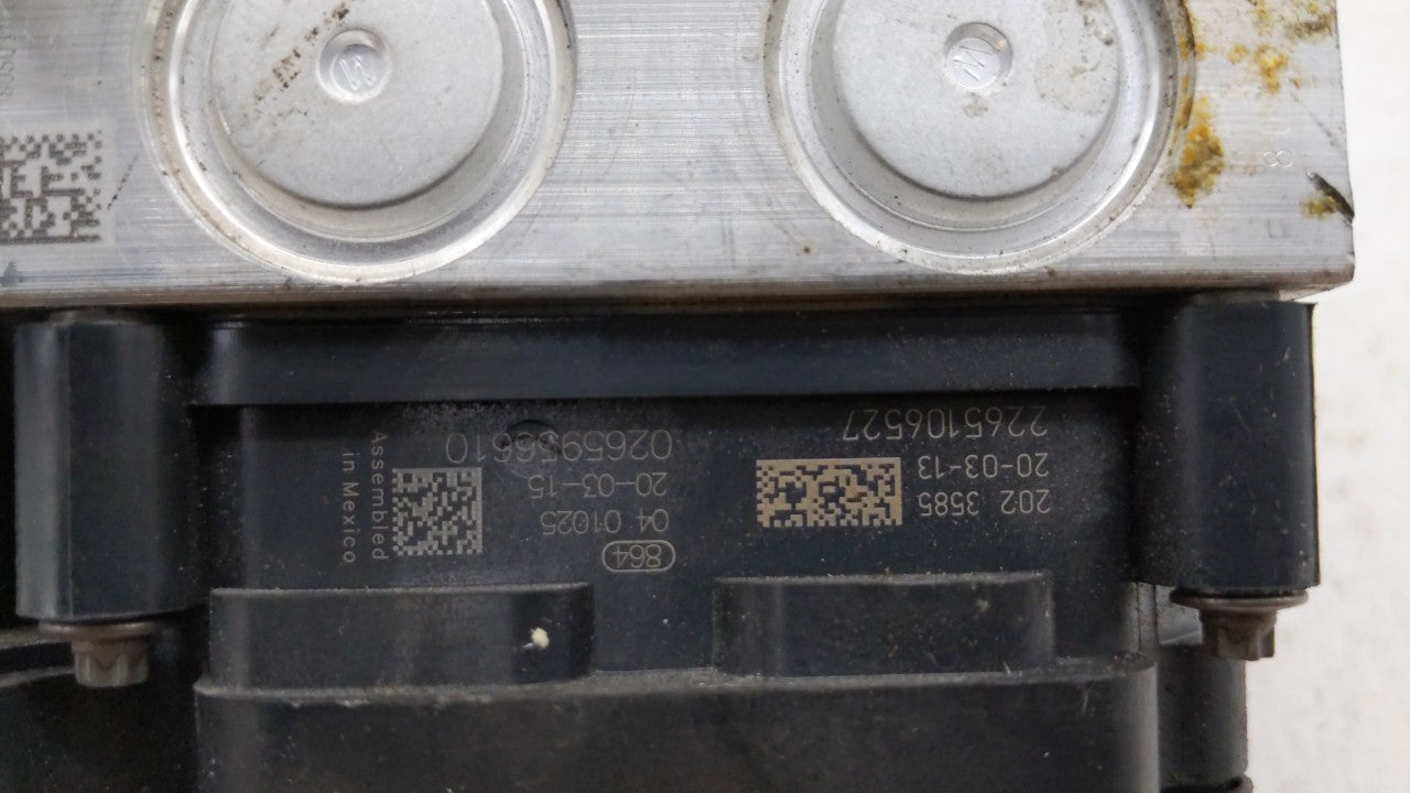 2020 Nissan Versa ABS Pump Control Module Replacement P/N:2265106527 Fits OEM Used Auto Parts - Oemusedautoparts1.com