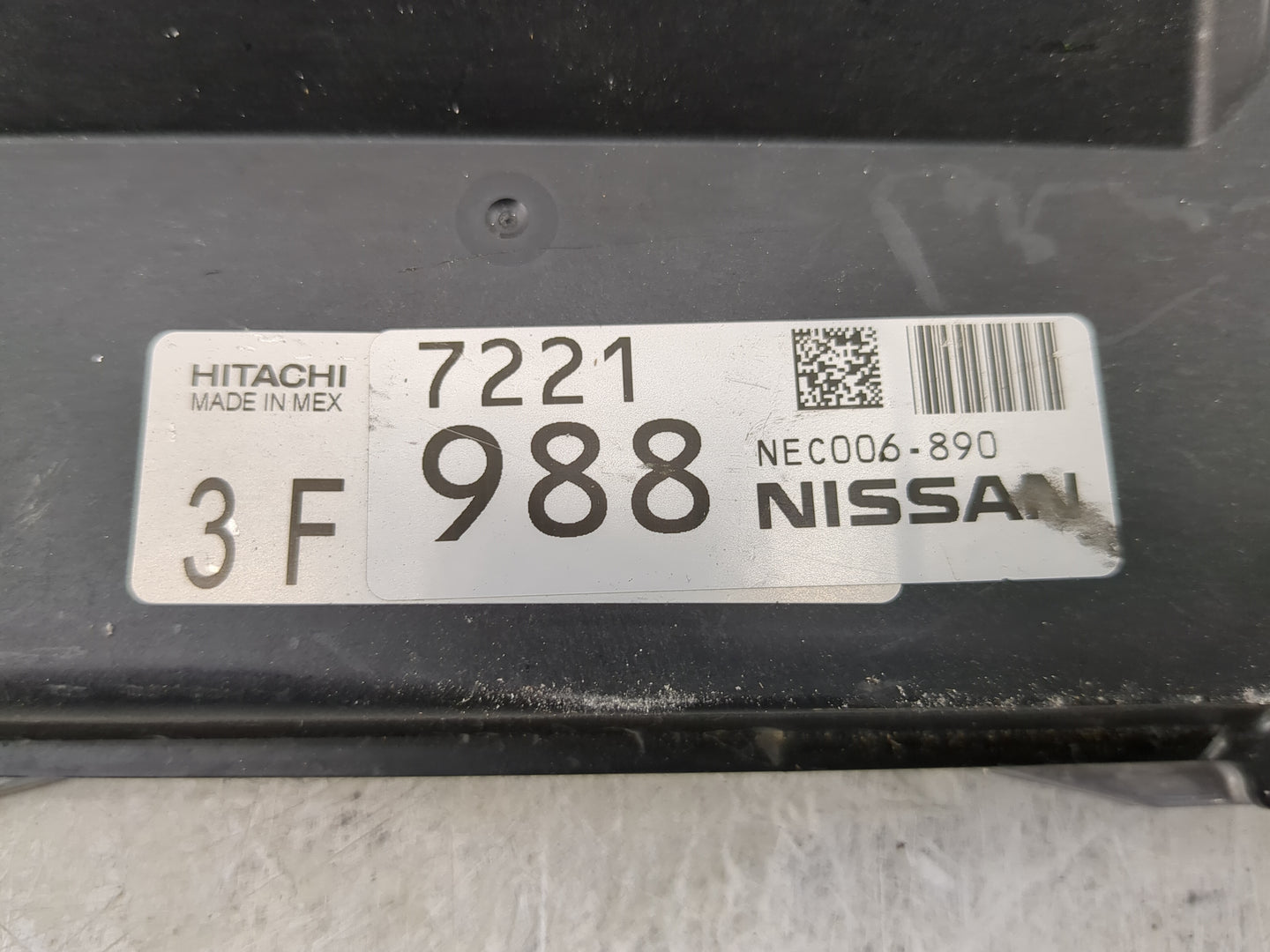 2020 Nissan Versa PCM Engine Control Computer ECU ECM PCU OEM P/N:NEC006-890 68086353 Fits OEM Used Auto Parts - Oemusedauto