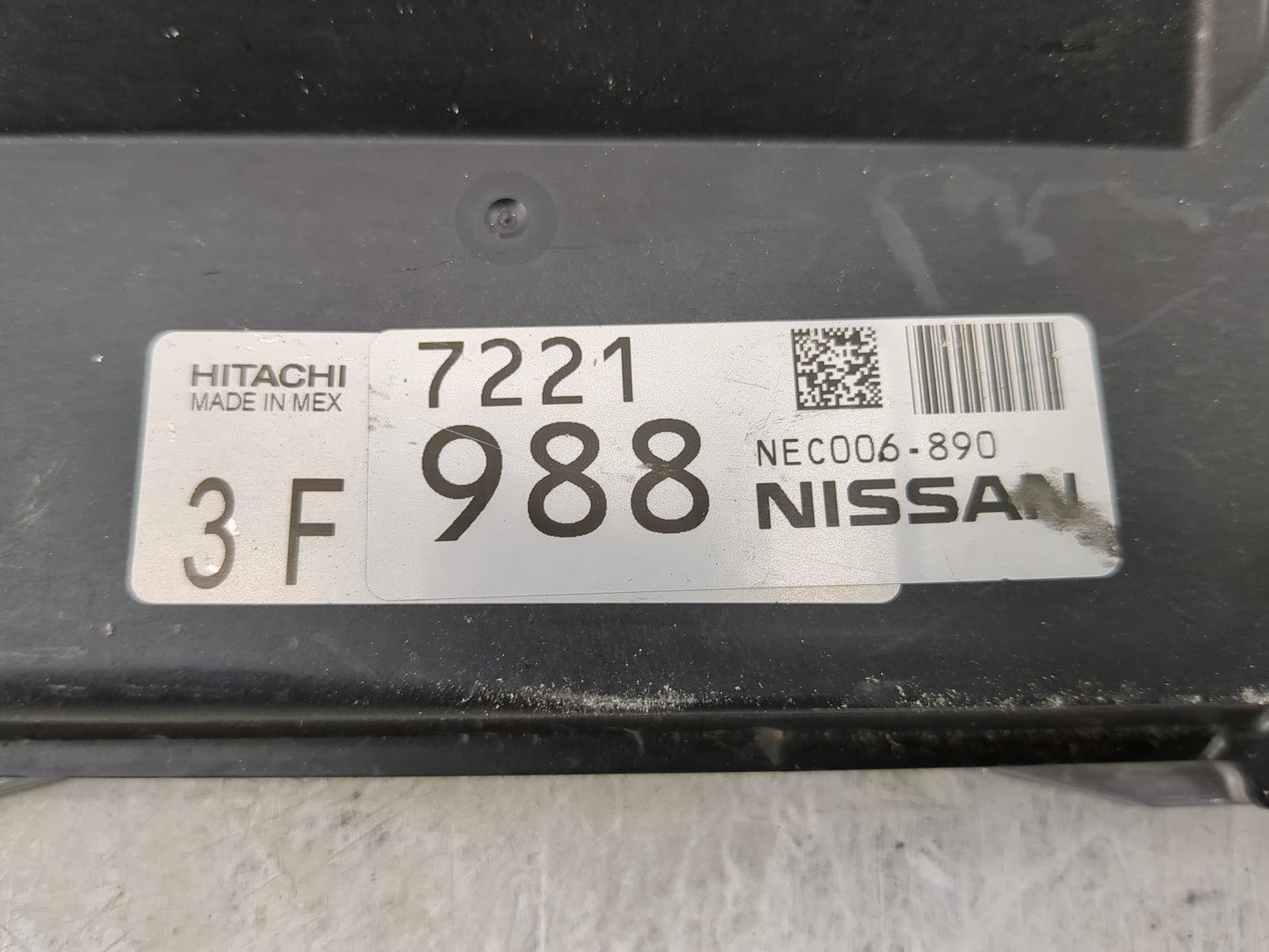2020 Nissan Versa PCM Engine Control Computer ECU ECM PCU OEM P/N:NEC006-890 68086353 Fits OEM Used Auto Parts - Oemusedauto