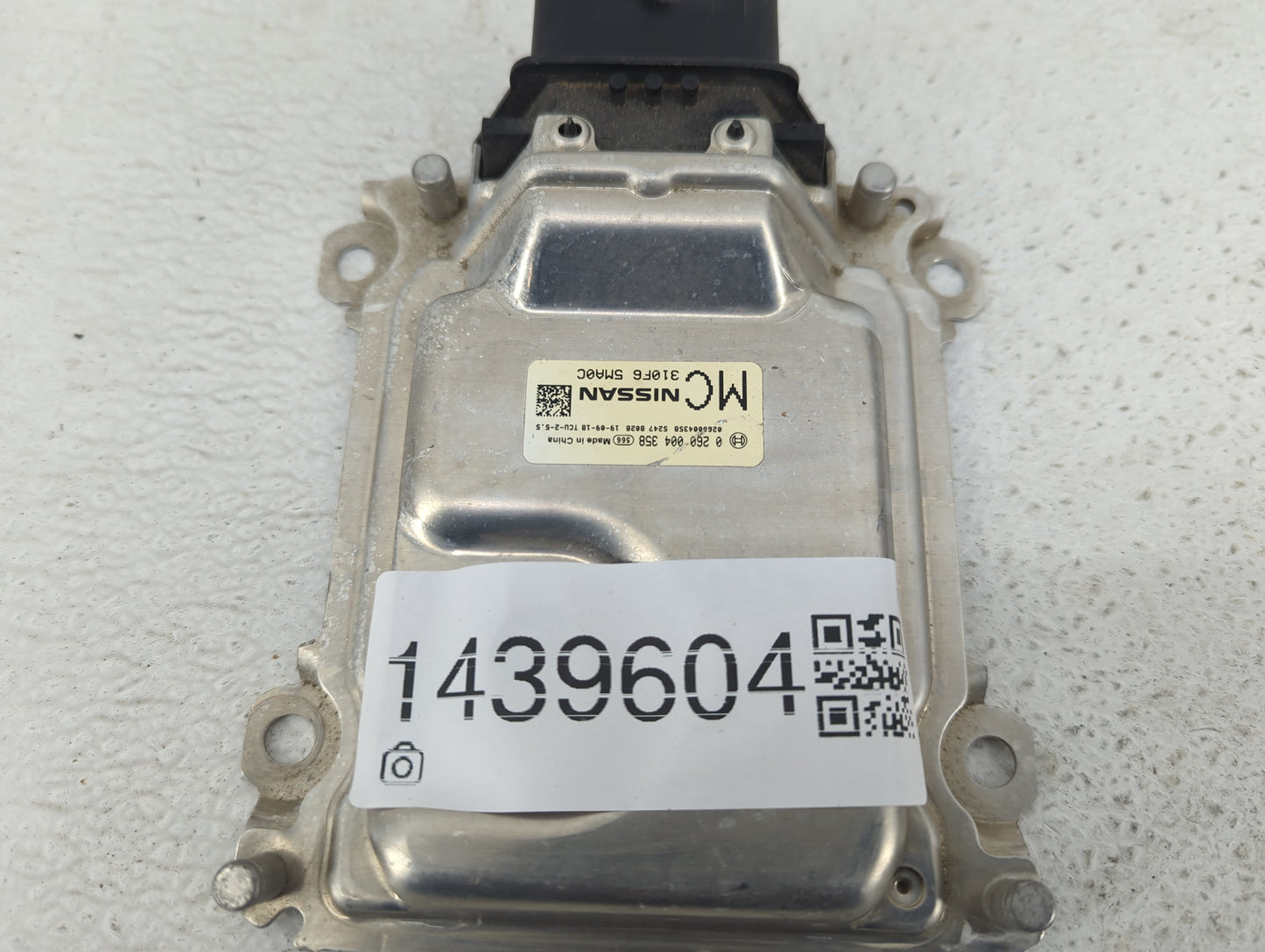 2020-2021 Nissan Versa PCM Engine Control Computer ECU ECM PCU OEM P/N:310F6 5MA0C 0 260 004 358 Fits Fits 2018 2019 2020 20