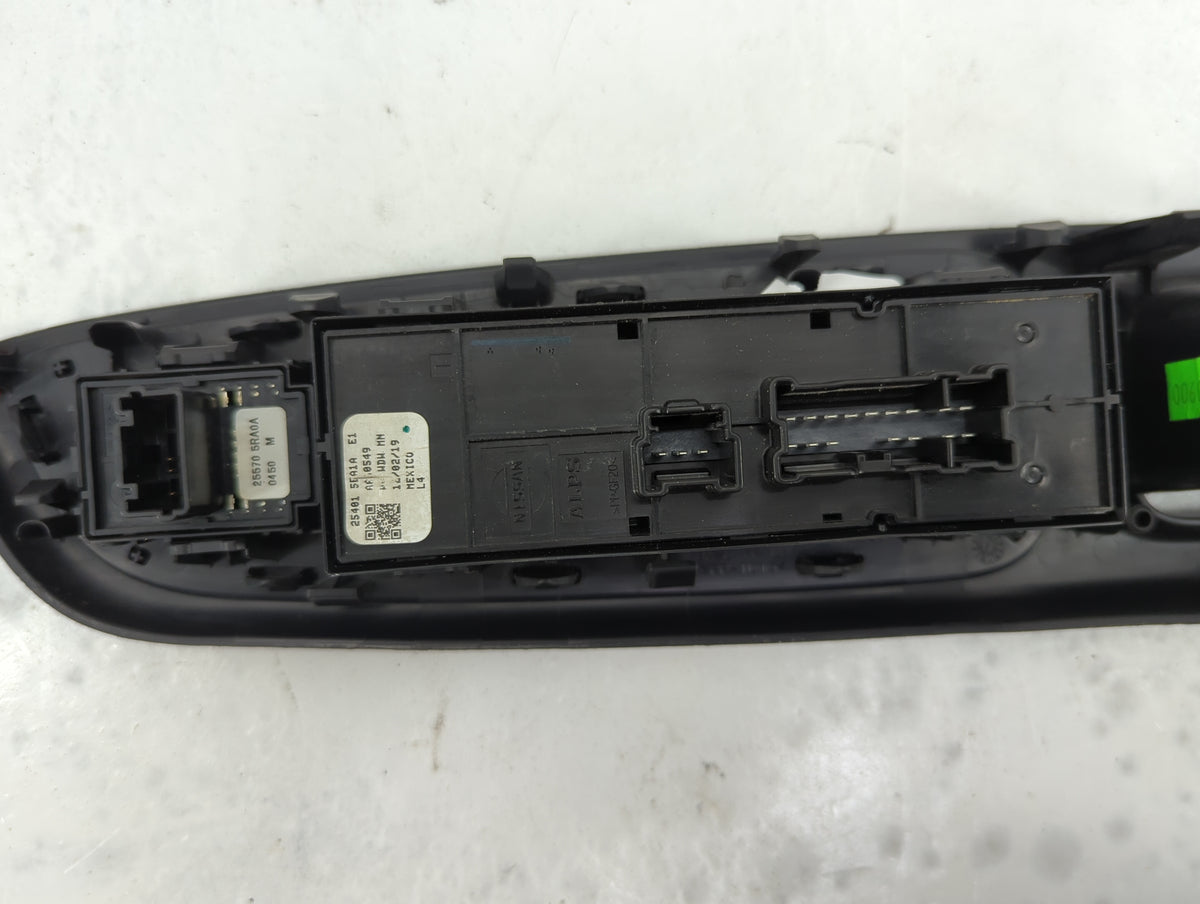 2020-2022 Nissan Versa Master Power Window Switch Replacement Driver Side Left P/N:25401 5EA1A 25570 5RA0A Fits OEM Used Aut