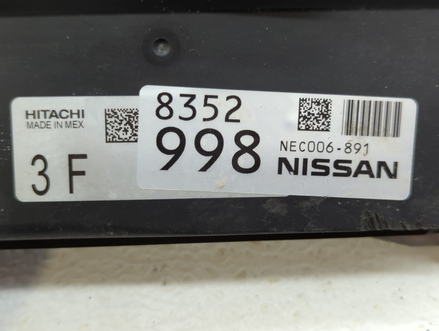 2020-2022 Nissan Versa PCM Engine Control Computer ECU ECM PCU OEM P/N:NEC006-891 Fits Fits 2020 2021 2022 OEM Used Auto Par