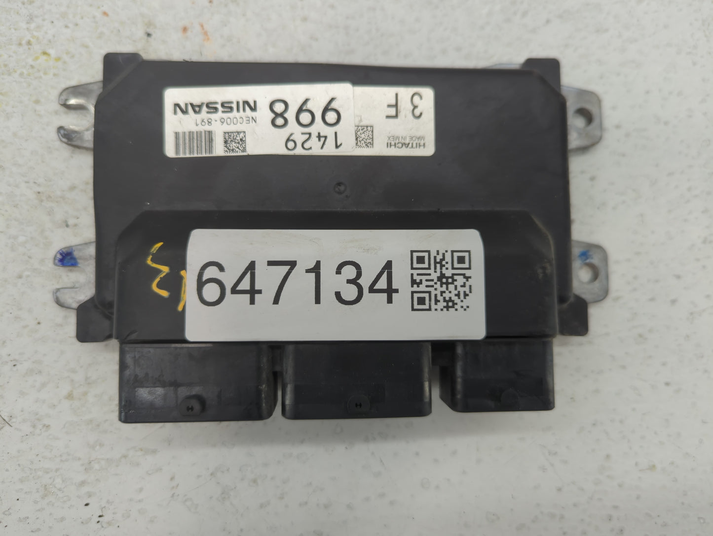 2020-2022 Nissan Versa PCM Engine Control Computer ECU ECM PCU OEM P/N:NEC006-891 Fits Fits 2020 2021 2022 OEM Used Auto Par