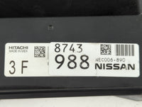 2020-2022 Nissan Versa PCM Engine Control Computer ECU ECM PCU OEM P/N:8743 988 NEC006-890 Fits Fits 2020 2021 2022 OEM Used