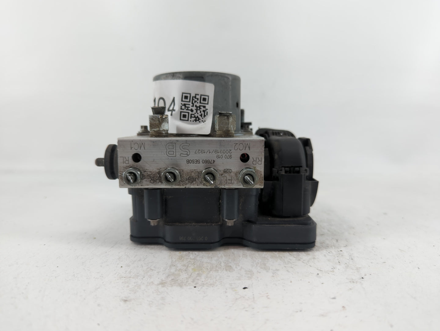 2020-2022 Nissan Versa ABS Pump Control Module Replacement P/N:47660 5ES0B Fits Fits 2020 2021 2022 OEM Used Auto Parts - Oe