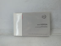2020 Nissan Versa Owners Manual Book Guide P/N:OM20EM ON18U1 OEM Used Auto Parts - Oemusedautoparts1.com