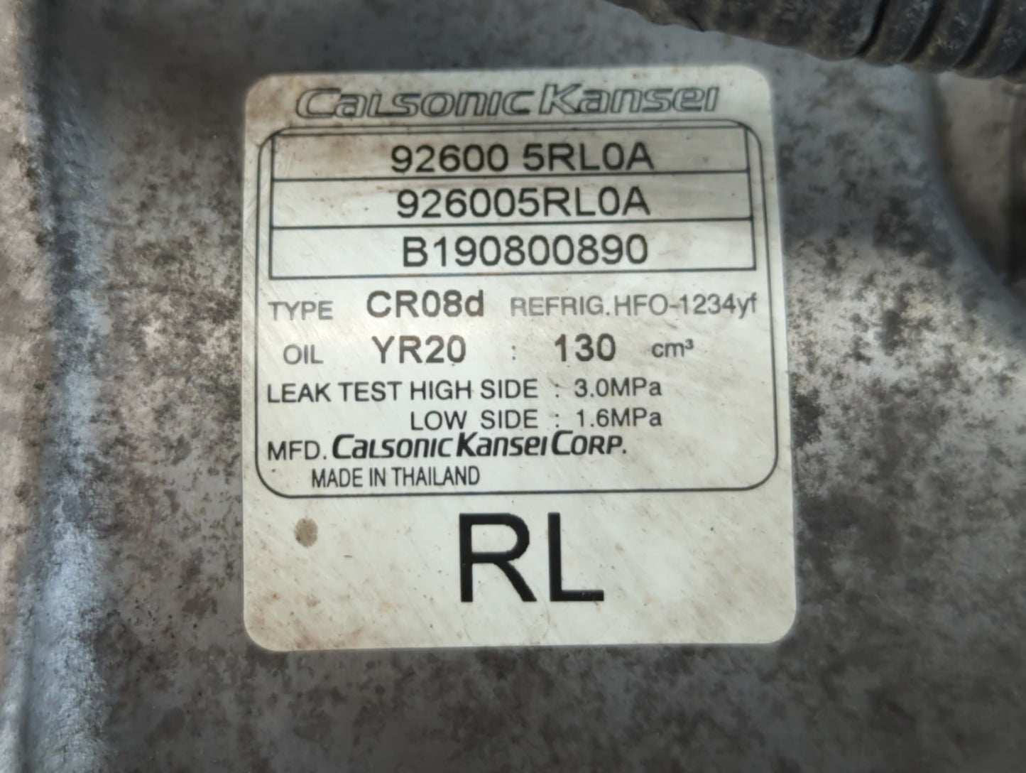2020-2021 Nissan Versa Alternator Replacement Generator Charging Assembly Engine OEM P/N:92600 5RL0A Fits Fits 2020 2021 OEM