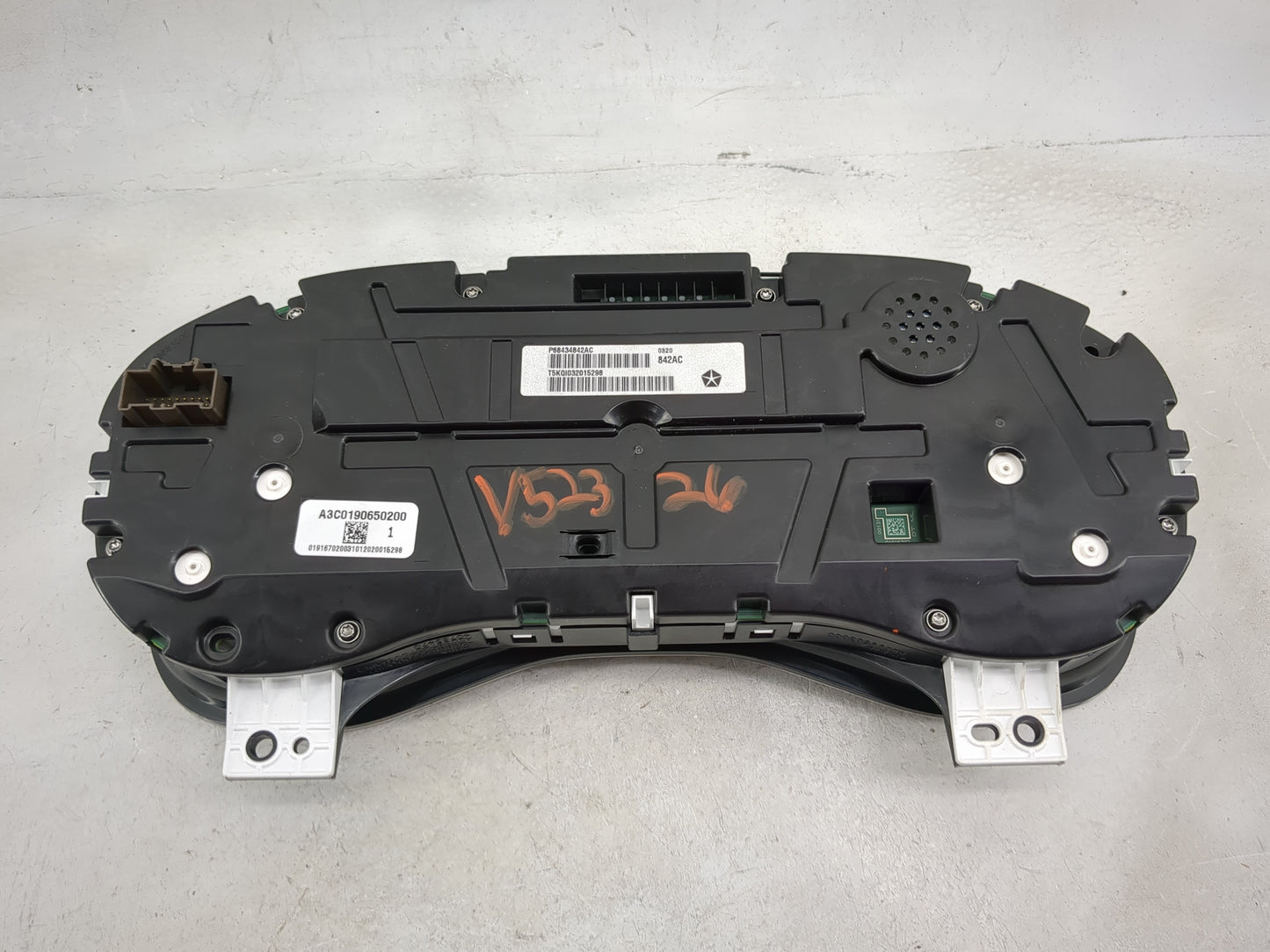 2020 Ram 1500 Instrument Cluster Speedometer Gauges P/N:P68434842AC 842AC Miles: Fits OEM Used Auto Parts - Oemusedautoparts
