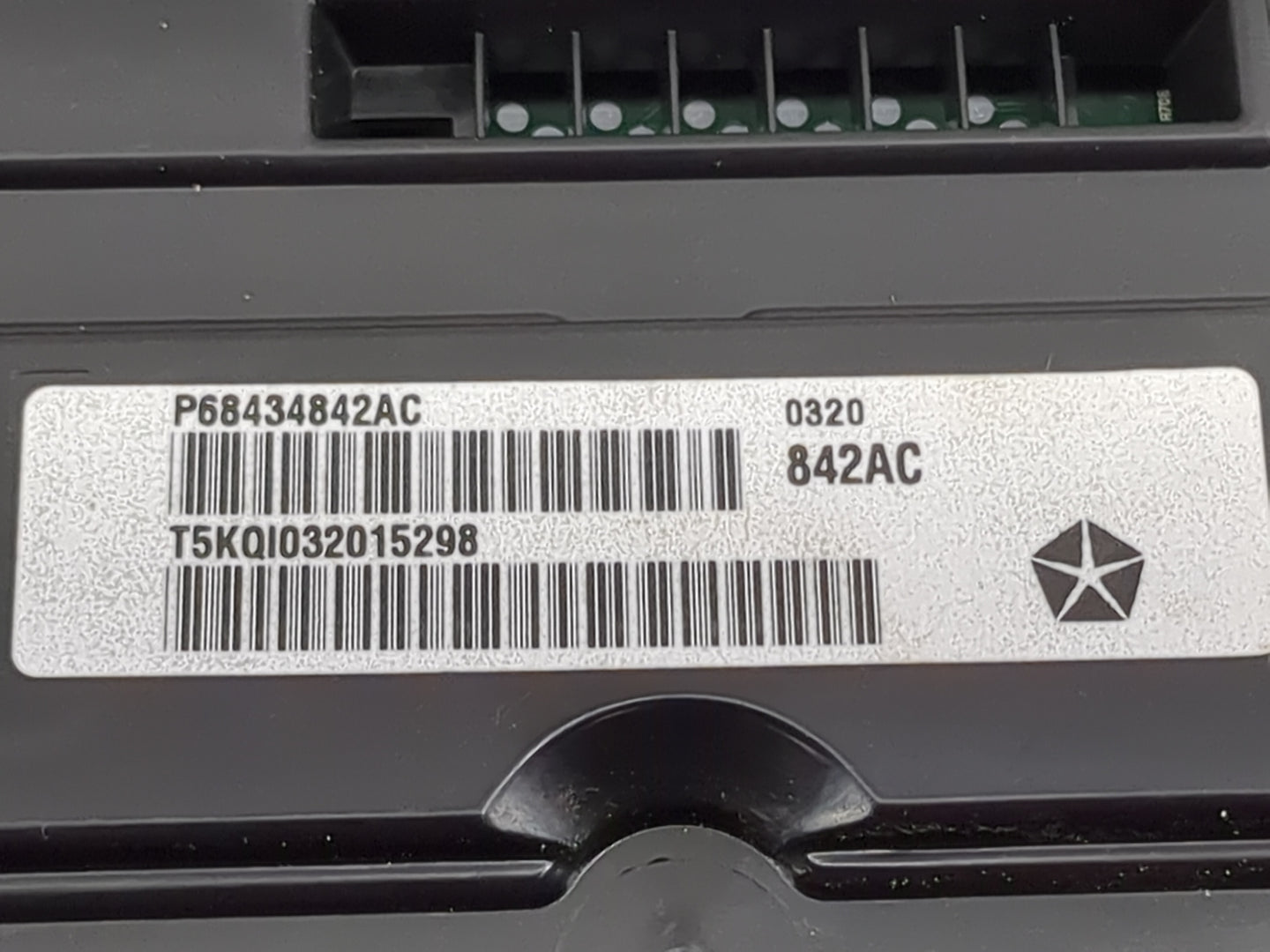 2020 Ram 1500 Instrument Cluster Speedometer Gauges P/N:P68434842AC 842AC Miles: Fits OEM Used Auto Parts - Oemusedautoparts