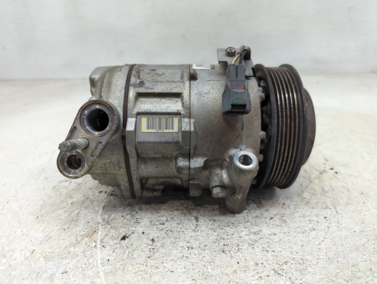 2014-2022 Ram Promaster 2500 Air Conditioning A/c Ac Compressor Oem - Oemusedautoparts1.com