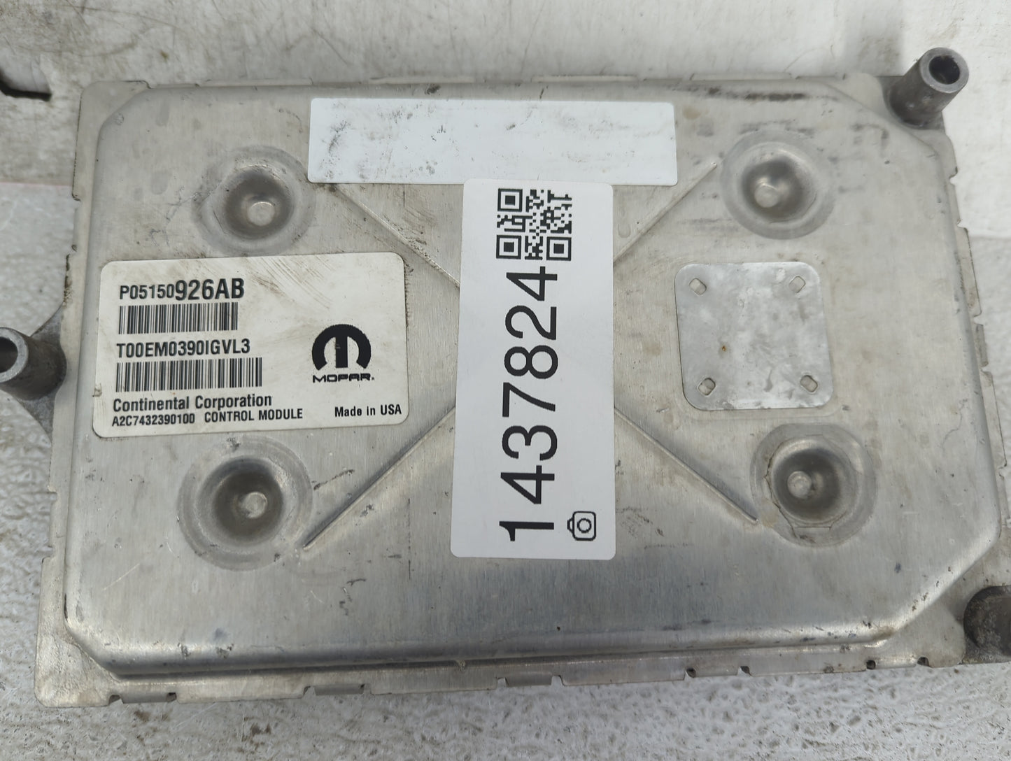 2015-2020 Ram Promaster 2500 PCM Engine Control Computer ECU ECM PCU OEM P/N:P05150926AB T00EM0390IGVL3 Fits Fits 2015 2016 