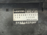 2014-2021 Ram Promaster 2500 Car Starter Motor Solenoid OEM P/N:11C25 428000-7202 Fits OEM Used Auto Parts - Oemusedautopart