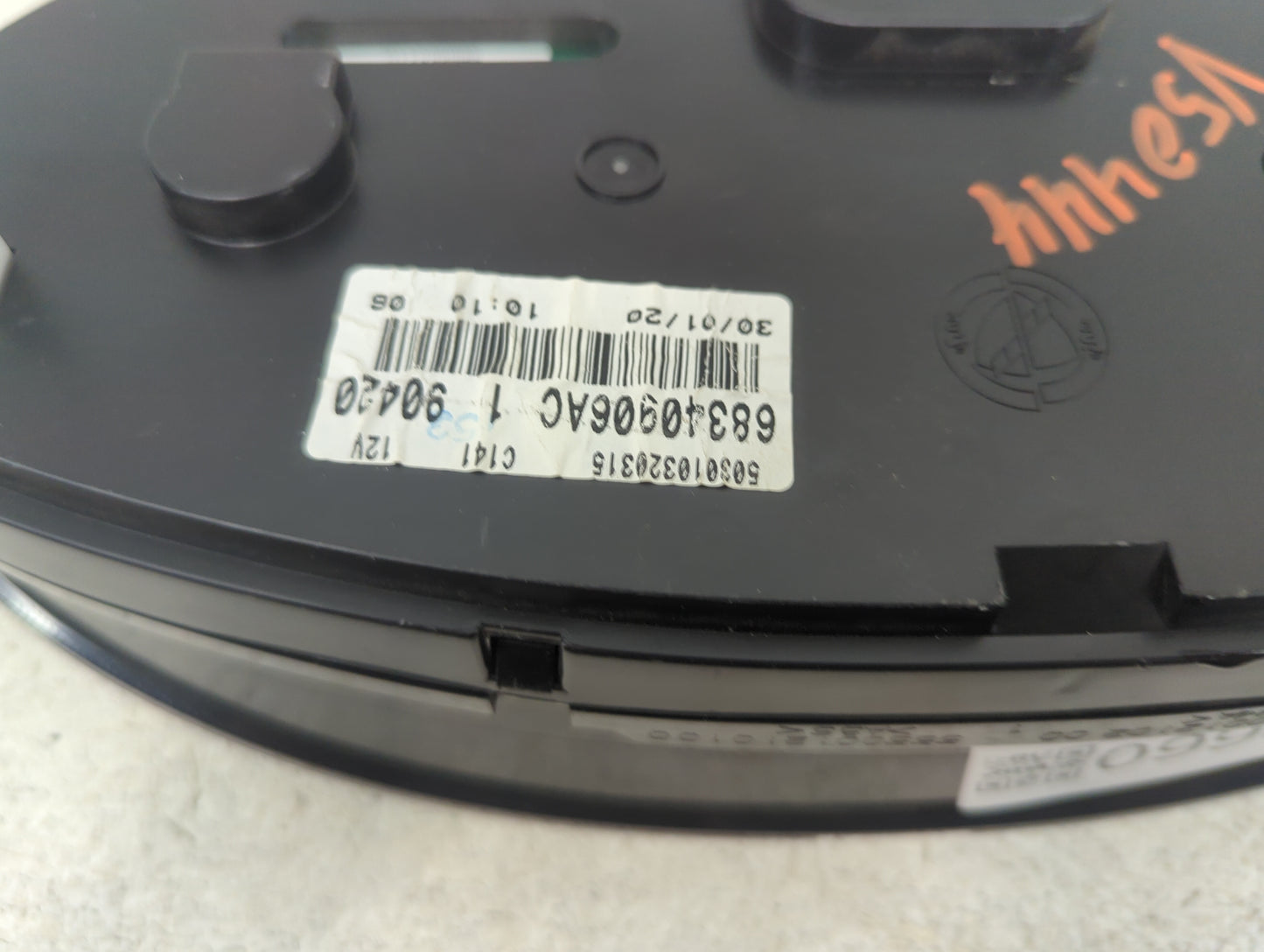 2014-2020 Ram Promaster 3500 Instrument Cluster Speedometer Gauges P/N:68340906AC 503010320315 Miles: Fits OEM Used Auto Par