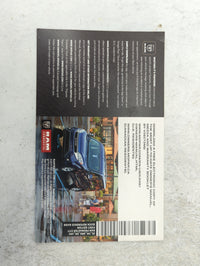 2020 Ram Promaster City Owners Manual Book Guide OEM Used Auto Parts - Oemusedautoparts1.com