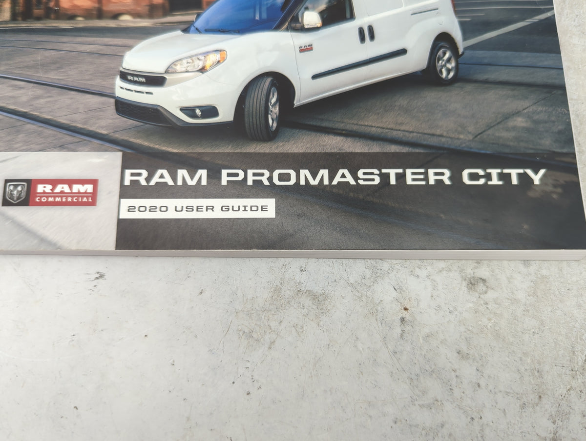 2020 Ram Promaster City Owners Manual Book Guide OEM Used Auto Parts - Oemusedautoparts1.com