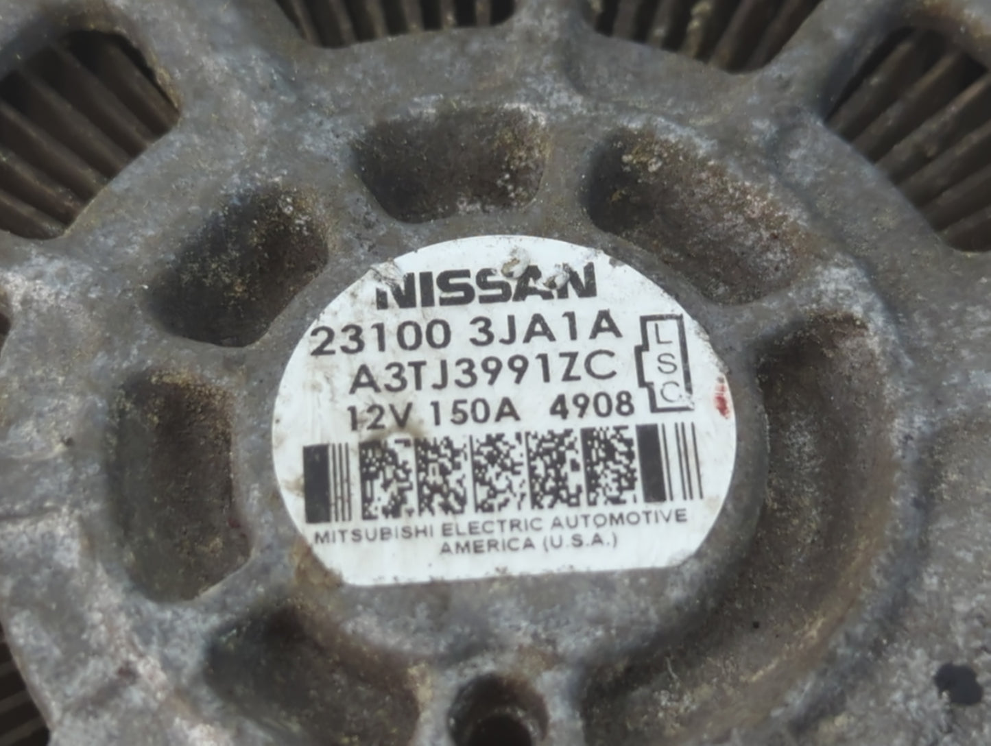 2015-2022 Ram Promaster City Alternator Replacement Generator Charging Assembly Engine OEM P/N:23100 3JA1A Fits OEM Used Aut