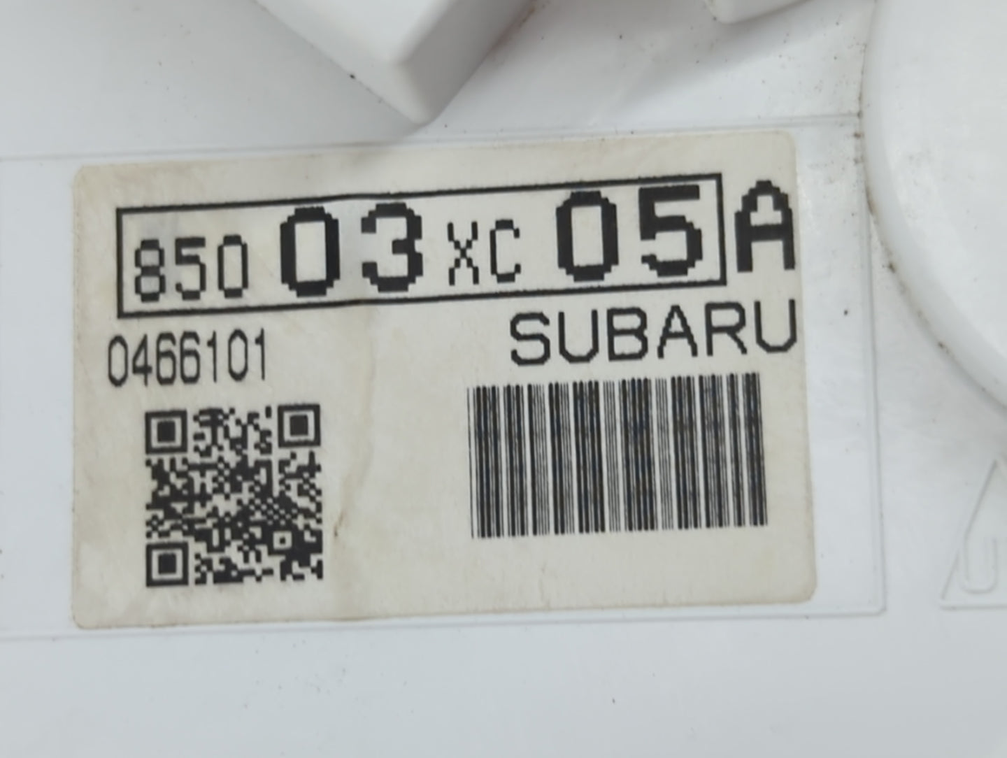 2020 Subaru Ascent Instrument Cluster Speedometer Gauges P/N:85003XC05A Fits OEM Used Auto Parts - Oemusedautoparts1.com
