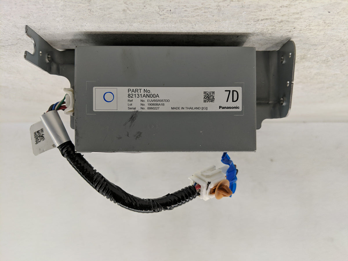 2020 Subaru Ascent Radio AM FM Cd Player Receiver Replacement P/N:82131AN00A Fits OEM Used Auto Parts - Oemusedautoparts1.co