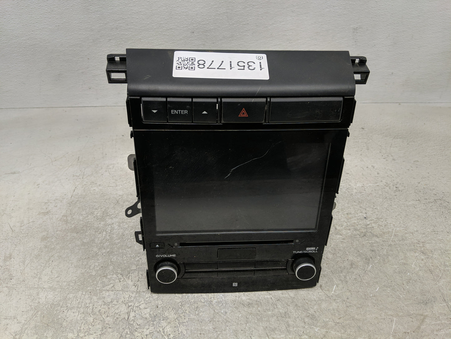 2020 Subaru Ascent Radio AM FM Cd Player Receiver Replacement P/N:82131AN00A Fits OEM Used Auto Parts - Oemusedautoparts1.co