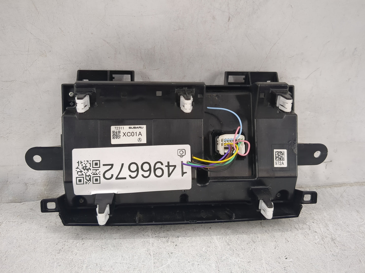 2020 Subaru Ascent Climate Control Module Temperature AC/Heater Replacement P/N:72311XC01A Fits OEM Used Auto Parts - Oemuse