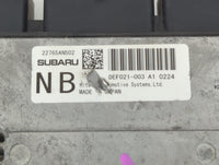 2020 Subaru Ascent PCM Engine Control Computer ECU ECM PCU OEM P/N:DEF021-001 A1 Fits OEM Used Auto Parts - Oemusedautoparts