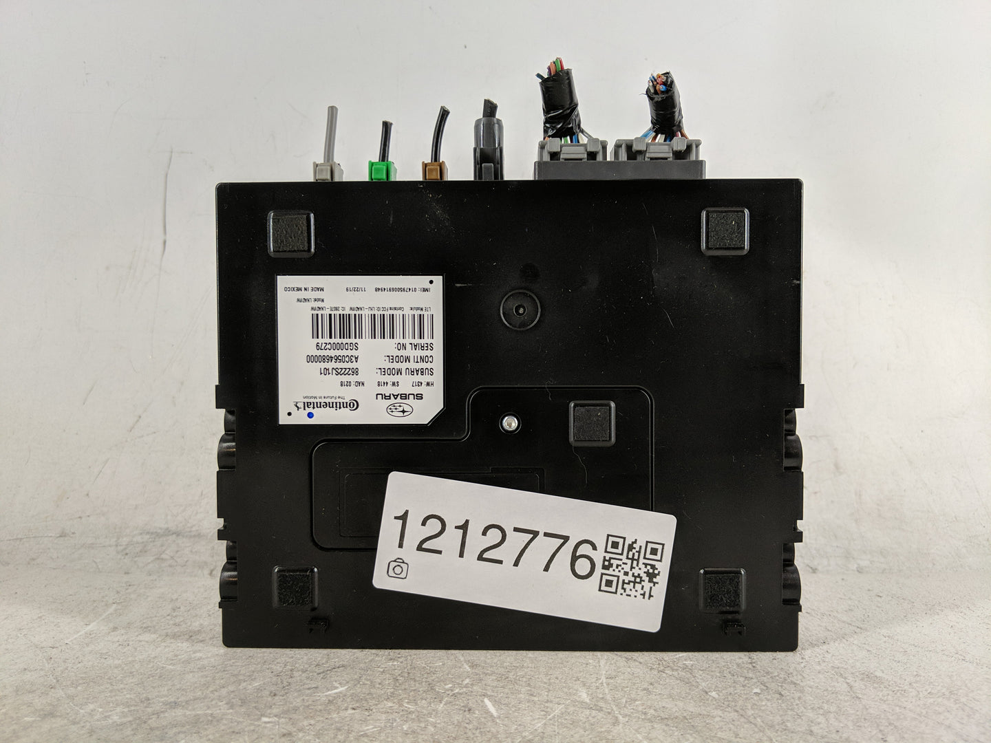 2020 Subaru Forester Radio AM FM Cd Player Receiver Replacement P/N:86222SJ101 Fits OEM Used Auto Parts - Oemusedautoparts1.