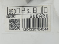 2020 Subaru Forester Instrument Cluster Speedometer Gauges P/N:85002SJ810 Fits OEM Used Auto Parts - Oemusedautoparts1.com