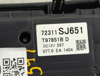 2019-2021 Subaru Forester Climate Control Module Temperature AC/Heater Replacement P/N:72311SJ651 Fits Fits 2019 2020 2021 O