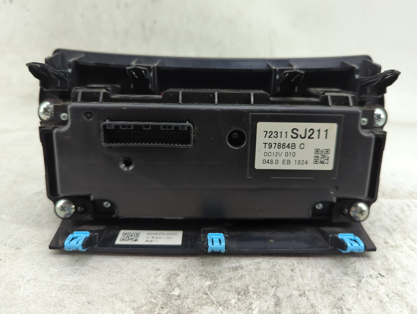 2020 Subaru Forester Climate Control Module Temperature AC/Heater Replacement P/N:72311SJ211 T97864B Fits OEM Used Auto Part