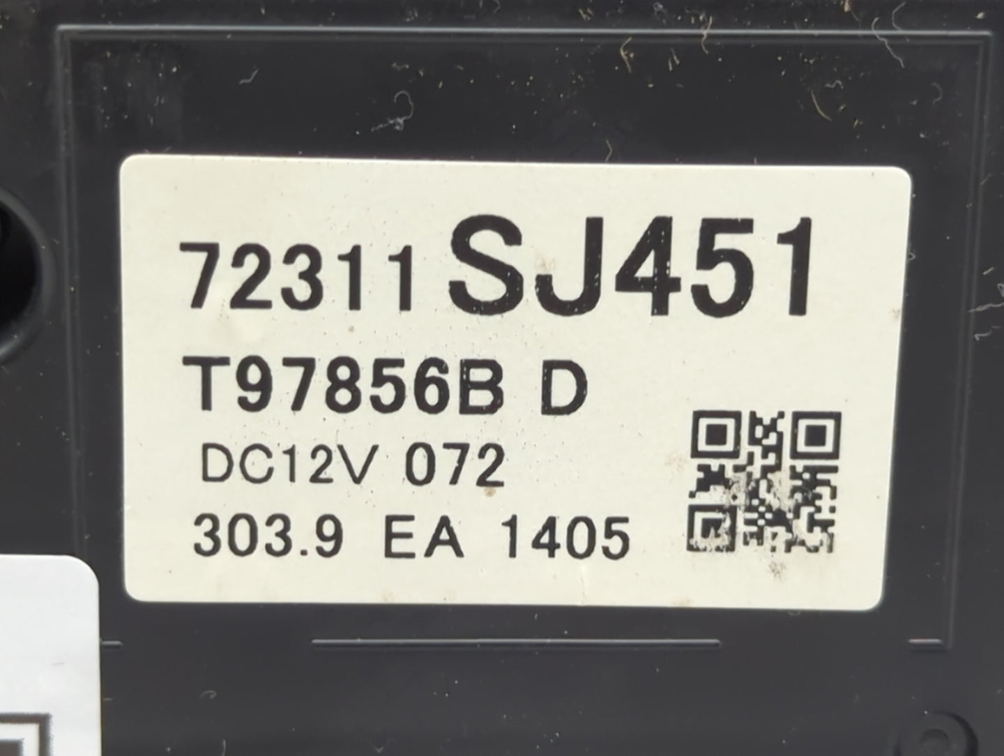 2020-2021 Subaru Forester Climate Control Module Temperature AC/Heater Replacement P/N:72311SJ451 Fits Fits 2020 2021 OEM Us