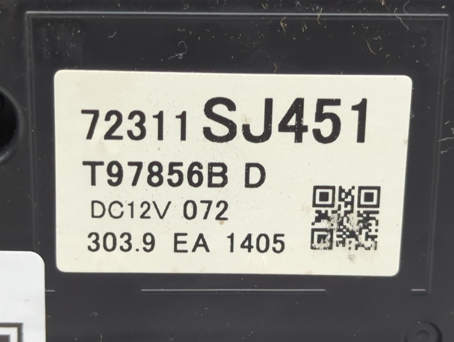 2020-2021 Subaru Forester Climate Control Module Temperature AC/Heater Replacement P/N:72311SJ451 Fits Fits 2020 2021 OEM Us