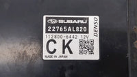 2019 Subaru Forester PCM Engine Control Computer ECU ECM PCU OEM P/N:2265AL820 22765AN460 Fits OEM Used Auto Parts - Oemused