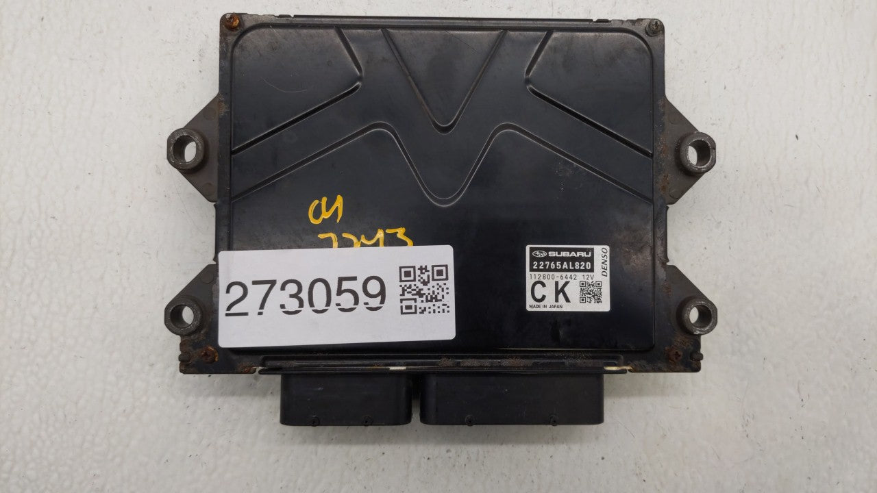2019 Subaru Forester PCM Engine Control Computer ECU ECM PCU OEM P/N:2265AL820 22765AN460 Fits OEM Used Auto Parts - Oemused