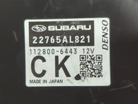 2020 Subaru Forester PCM Engine Control Computer ECU ECM PCU OEM P/N:22765AL821 2265AL821, 2265AL820, 22765AN460 Fits OEM Us