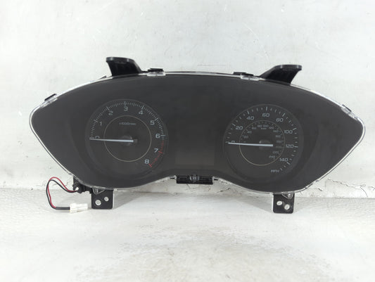 2020 Subaru Impreza Instrument Cluster Speedometer Gauges P/N:85012FL01B Fits OEM Used Auto Parts - Oemusedautoparts1.com