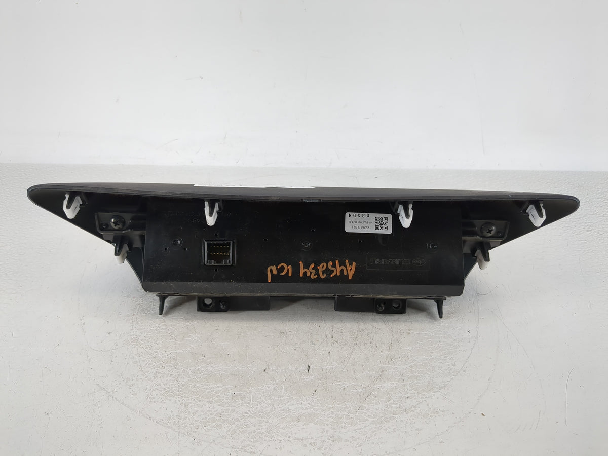 2019-2022 Subaru Impreza Information Radio Display Screen 1126248 - Oemusedautoparts1.com