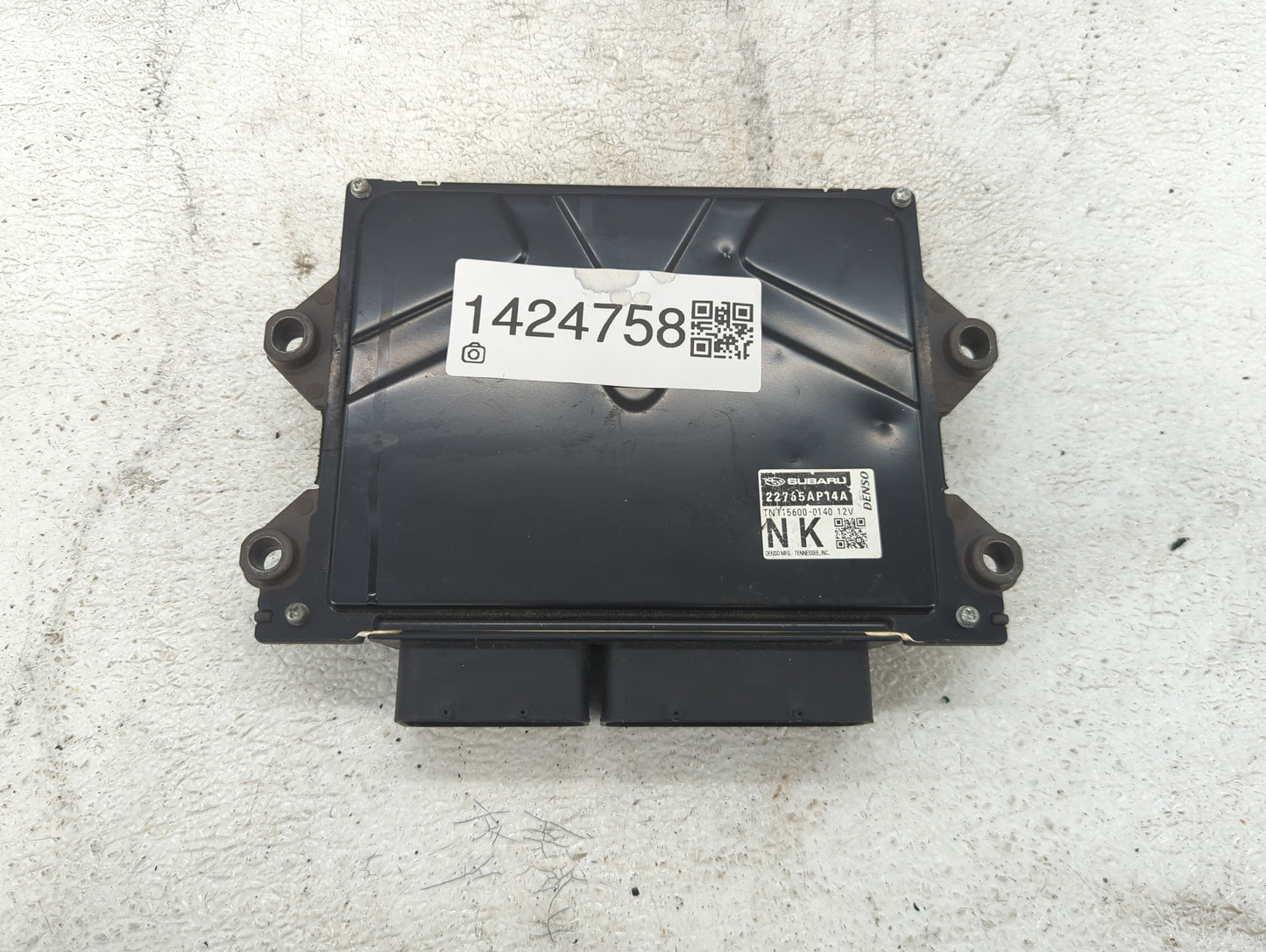2020 Subaru Impreza PCM Engine Control Computer ECU ECM PCU OEM P/N:22765AP14A TN115600-0140 Fits OEM Used Auto Parts - Oemu