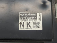 2020 Subaru Impreza PCM Engine Control Computer ECU ECM PCU OEM P/N:22765AP14A TN115600-0140 Fits OEM Used Auto Parts - Oemu