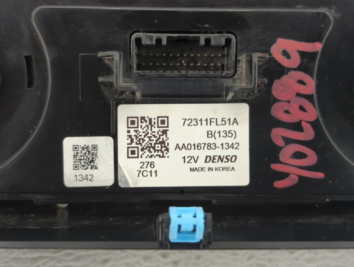 2017-2022 Subaru Impreza Climate Control Module Temperature AC/Heater Replacement P/N:72311FL51A 72311FL50A Fits OEM Used Au