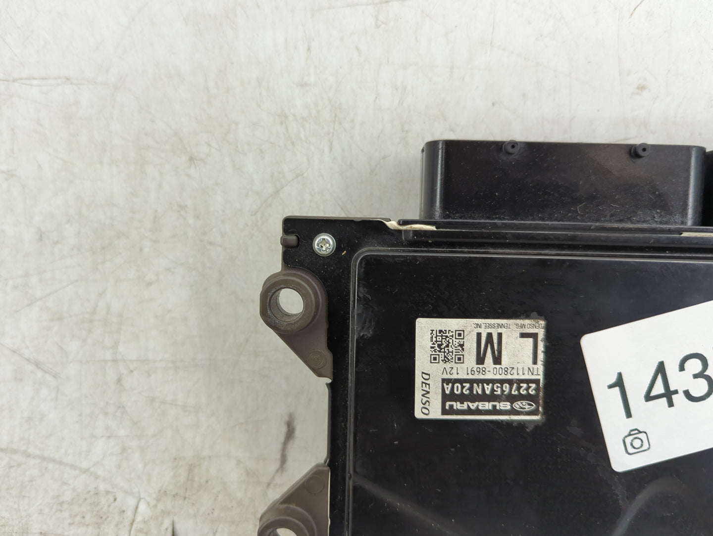 2020-2021 Subaru Legacy PCM Engine Control Computer ECU ECM PCU OEM P/N:22765AN20A, TN112800-8691 Fits Fits 2020 2021 OEM Us