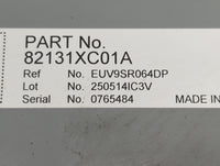 2020 Subaru Legacy Dash Integrated Control Module 82131xc01a|euv9sr064dp - Oemusedautoparts1.com